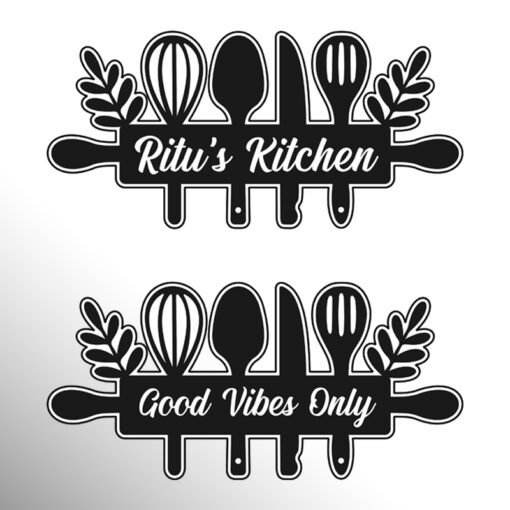 Custom kitchen wall hanging decoration