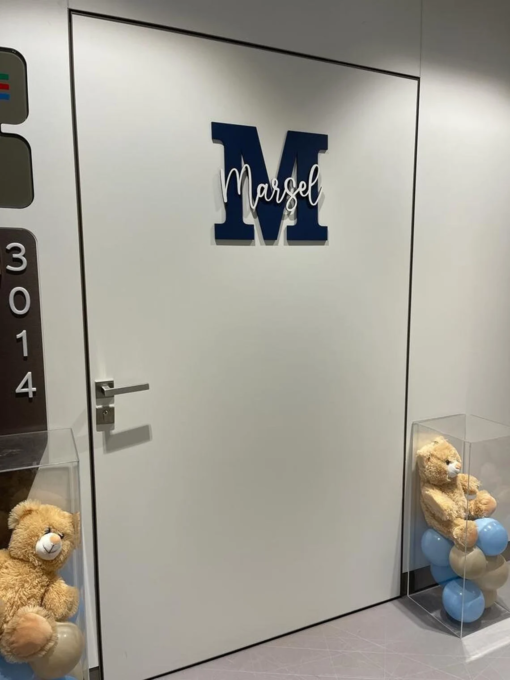 Wood Name Sign for Baby