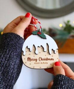 Christmas Hanging with Name