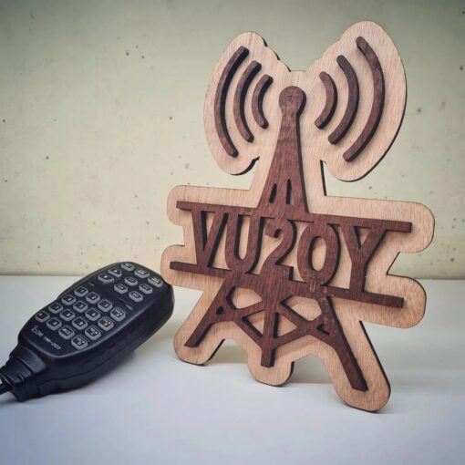 Amateur Radio Callsign Standee