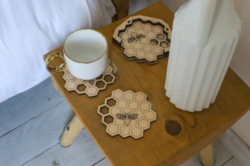 Honeycomb Coasters