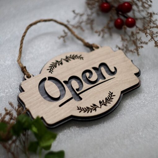 Open Closed door sign