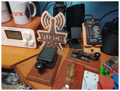 Amateur Radio Callsign Standee