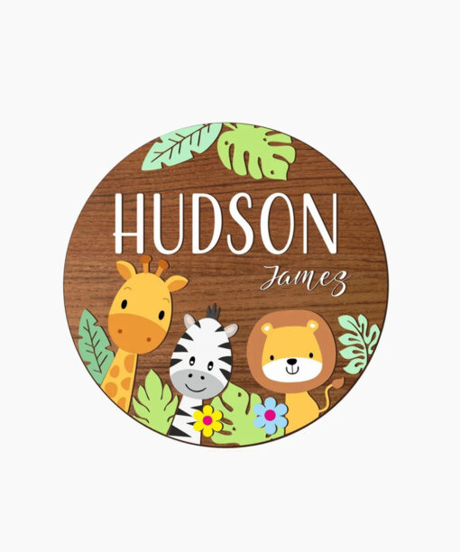 Wild Wonders Nameboard