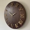 Jute-Crafted Elegant Clock