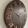 Jute-Crafted Elegant Clock