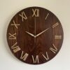Jute-Crafted Elegant Clock